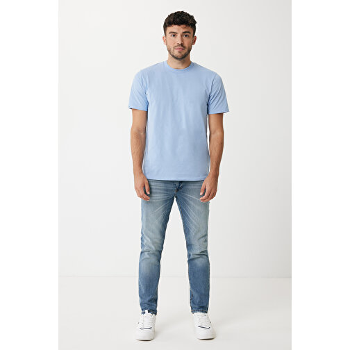 Iqoniq Sierra Lightweight T-Shirt Aus Recycelter Baumwolle , sky blue, 30% recycelte und 70% biologische Baumwolle, XXXL, 81,00cm x 1,00cm (Länge x Höhe), Bild 7