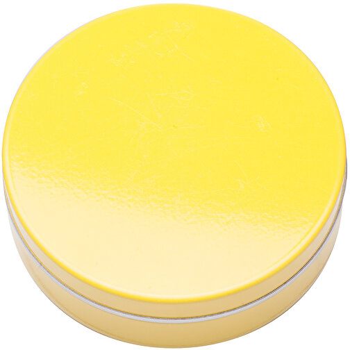 XS-Taschendose , gelb-glänzend, 1,60cm (Höhe), Bild 1