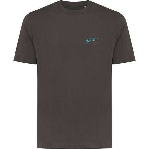 Iqoniq Sierra Lightweight T-Shirt Aus Recycelter Baumwolle , anthrazit, 30% recycelte und 70% biologische Baumwolle, XS, 65,00cm x 1,00cm (Länge x Höhe), Bild 3