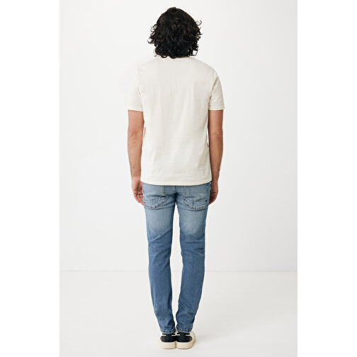 Iqoniq Sierra Lightweight T-Shirt Aus Recycelter Baumwolle , natural raw, 30% recycelte und 70% biologische Baumwolle, XS, 65,00cm x 1,00cm (Länge x Höhe), Bild 7