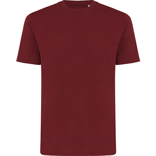 Iqoniq Sierra Lightweight T-Shirt Aus Recycelter Baumwolle , burgunderrot, 30% recycelte und 70% biologische Baumwolle, XS, 65,00cm x 1,00cm (Länge x Höhe), Bild 1