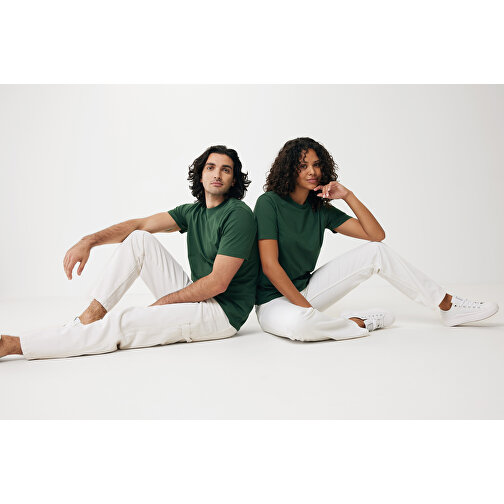 Iqoniq Sierra Lightweight T-Shirt Aus Recycelter Baumwolle , forest green, 30% recycelte und 70% biologische Baumwolle, XXL, 79,00cm x 1,00cm (Länge x Höhe), Bild 3