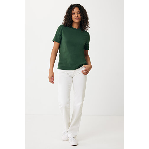 Iqoniq Sierra Lightweight T-Shirt Aus Recycelter Baumwolle , forest green, 30% recycelte und 70% biologische Baumwolle, XS, 65,00cm x 1,00cm (Länge x Höhe), Bild 9