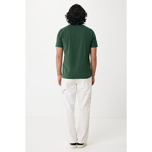 Iqoniq Sierra Lightweight T-Shirt Aus Recycelter Baumwolle , forest green, 30% recycelte und 70% biologische Baumwolle, S, 69,00cm x 1,00cm (Länge x Höhe), Bild 7