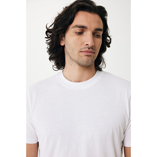 Iqoniq Sierra Lightweight T-Shirt Aus Recycelter Baumwolle , weiß, 30% recycelte und 70% biologische Baumwolle, XXL, 79,00cm x 1,00cm (Länge x Höhe), Bild 12