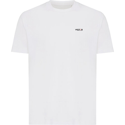 Iqoniq Sierra Lightweight T-Shirt Aus Recycelter Baumwolle , weiß, 30% recycelte und 70% biologische Baumwolle, XS, 65,00cm x 1,00cm (Länge x Höhe), Bild 15