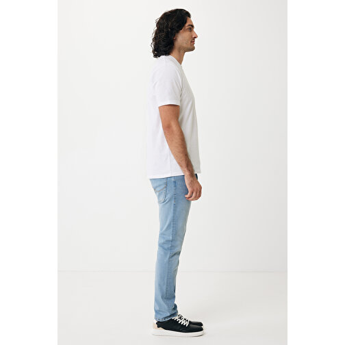 Iqoniq Sierra Lightweight T-Shirt Aus Recycelter Baumwolle , weiss, 30% recycelte und 70% biologische Baumwolle, S, 69,00cm x 1,00cm (Länge x Höhe), Bild 11