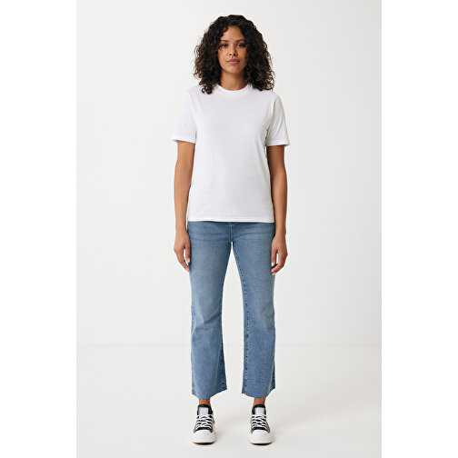 Iqoniq Sierra Lightweight T-Shirt Aus Recycelter Baumwolle , weiss, 30% recycelte und 70% biologische Baumwolle, M, 73,00cm x 1,00cm (Länge x Höhe), Bild 6