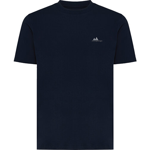 Iqoniq Sierra Lightweight T-Shirt Aus Recycelter Baumwolle , navy blau, 30% recycelte und 70% biologische Baumwolle, XS, 65,00cm x 1,00cm (Länge x Höhe), Bild 3