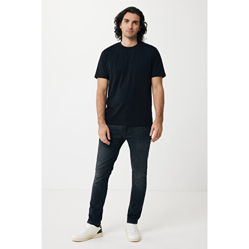 Iqoniq Sierra Lightweight T-Shirt Aus Recycelter Baumwolle , schwarz, 30% recycelte und 70% biologische Baumwolle, L, 75,00cm x 1,00cm (Länge x Höhe), Bild 3