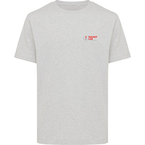 Iqoniq Kakadu Relaxed T-Shirt Aus Recycelter Baumwolle , heather grey, 50% recycelte und 50% biologische Baumwolle, XL, 79,00cm x 1,00cm (Länge x Höhe), Bild 4