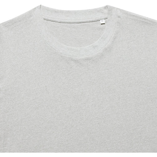 Iqoniq Kakadu Relaxed T-Shirt Aus Recycelter Baumwolle , heather grey, 50% recycelte und 50% biologische Baumwolle, S, 71,00cm x 1,00cm (Länge x Höhe), Bild 3