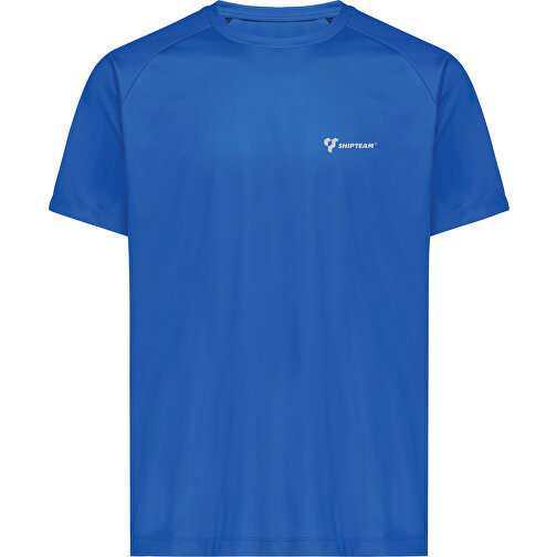 Iqoniq Tikal Sport Quick-Dry T-Shirt Aus Rec. Polyester , Königsblau, 100% recyceltes Polyester, XL, 76,00cm x 0,50cm (Länge x Höhe), Bild 12