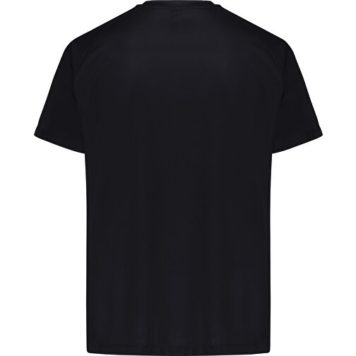 Iqoniq Tikal Sport Quick-Dry T-Shirt Aus Rec. Polyester , schwarz, 100% recyceltes Polyester, 4XL, 82,00cm x 0,50cm (Länge x Höhe), Bild 2