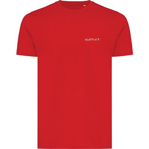 Iqoniq Bryce T-Shirt Aus Recycelter Baumwolle , rot, 50% recycelte und 50% biologische Baumwolle, XXXL, 80,00cm x 1,00cm (Länge x Höhe), Bild 3
