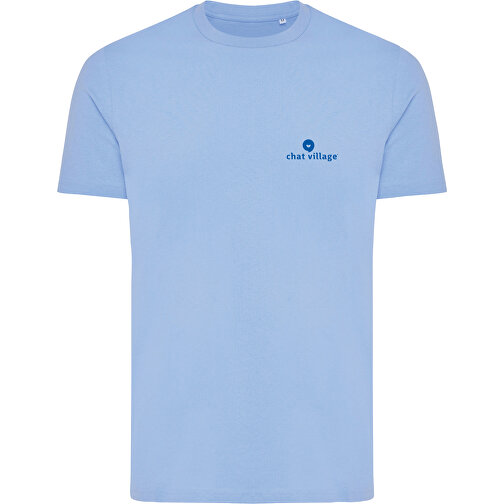 Iqoniq Bryce T-Shirt Aus Recycelter Baumwolle , sky blue, 50% recycelte und 50% biologische Baumwolle, S, 68,00cm x 0,50cm (Länge x Höhe), Bild 4