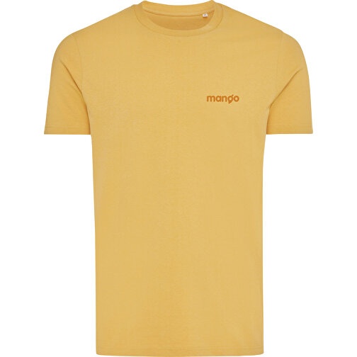 Iqoniq Bryce T-Shirt Aus Recycelter Baumwolle , ochre yellow, 50% recycelte und 50% biologische Baumwolle, XL, 76,00cm x 0,50cm (Länge x Höhe), Bild 4