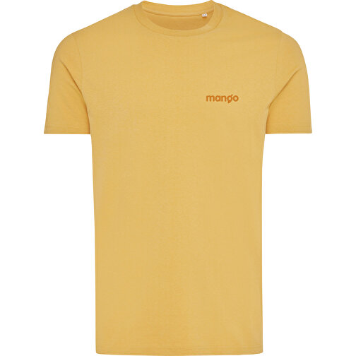 Iqoniq Bryce T-Shirt Aus Recycelter Baumwolle , ochre yellow, 50% recycelte und 50% biologische Baumwolle, S, 68,00cm x 0,50cm (Länge x Höhe), Bild 4