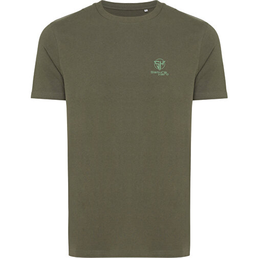 Iqoniq Bryce T-Shirt Aus Recycelter Baumwolle , khaki, 50% recycelte und 50% biologische Baumwolle, XL, 76,00cm x 0,50cm (Länge x Höhe), Bild 4