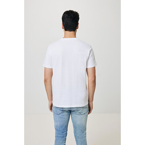 Iqoniq Bryce T-Shirt Aus Recycelter Baumwolle , weiss, 50% recycelte und 50% biologische Baumwolle, 5XL, 83,00cm x 0,50cm (Länge x Höhe), Bild 15