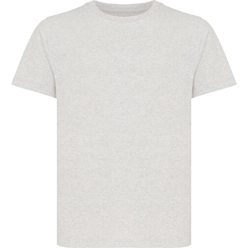 Iqoniq Koli Kids T-Shirt Aus Recycelter Baumwolle , ungefärbte helles Grau, 30% recycelte und 70% biologische Baumwolle, 9-10, 56,00cm x 0,50cm (Länge x Höhe), Bild 1