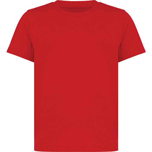 Iqoniq Koli Kids T-Shirt Aus Recycelter Baumwolle , rot, 30% recycelte und 70% biologische Baumwolle, 34, 42,00cm x 0,50cm (Länge x Höhe), Bild 1