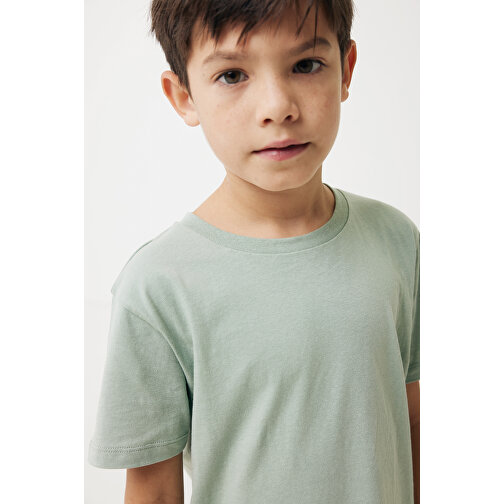 Iqoniq Koli Kids T-Shirt Aus Recycelter Baumwolle , Iceberg green, 30% recycelte und 70% biologische Baumwolle, 9-10, 56,00cm x 0,50cm (Länge x Höhe), Bild 6