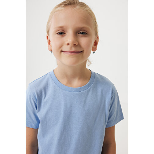 Iqoniq Koli Kids T-Shirt Aus Recycelter Baumwolle , sky blue, 30% recycelte und 70% biologische Baumwolle, 9-10, 56,00cm x 0,50cm (Länge x Höhe), Bild 7