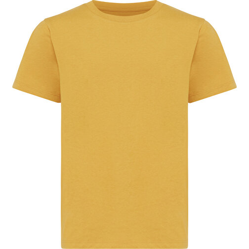 Iqoniq Koli Kids T-Shirt Aus Recycelter Baumwolle , ochre yellow, 30% recycelte und 70% biologische Baumwolle, 9-10, 56,00cm x 0,50cm (Länge x Höhe), Bild 1