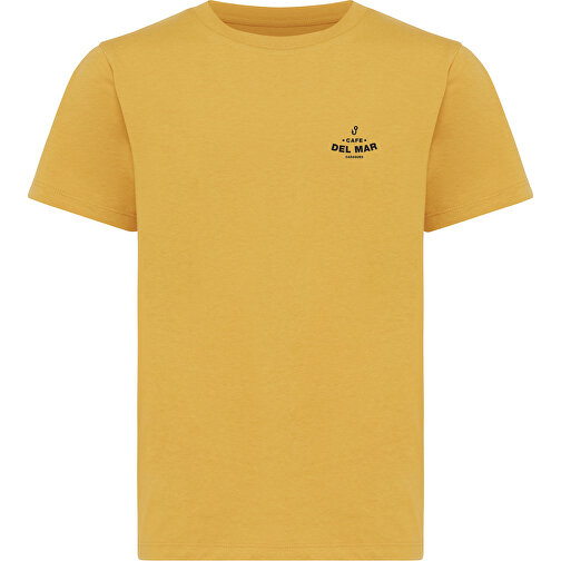 Iqoniq Koli Kids T-Shirt Aus Recycelter Baumwolle , ochre yellow, 30% recycelte und 70% biologische Baumwolle, 78, 51,00cm x 0,50cm (Länge x Höhe), Bild 8