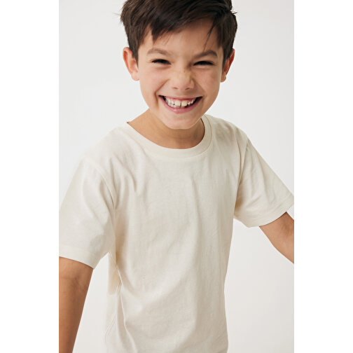 Iqoniq Koli Kids T-Shirt Aus Recycelter Baumwolle , natural raw, 30% recycelte und 70% biologische Baumwolle, 13-14, 65,00cm x 0,50cm (Länge x Höhe), Bild 6