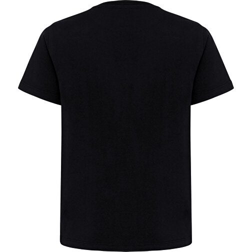 Iqoniq Koli Kids T-Shirt Aus Recycelter Baumwolle , schwarz, 30% recycelte und 70% biologische Baumwolle, 9-10, 56,00cm x 0,50cm (Länge x Höhe), Bild 2