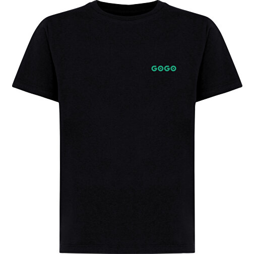 Iqoniq Koli Kids T-Shirt Aus Recycelter Baumwolle , schwarz, 30% recycelte und 70% biologische Baumwolle, 78, 51,00cm x 0,50cm (Länge x Höhe), Bild 12