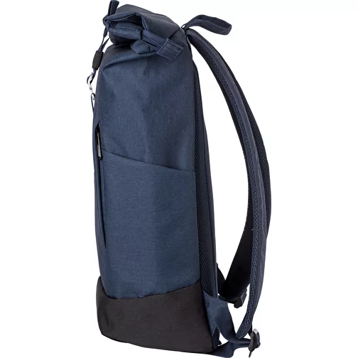 Sac à dos porte-ordinateur roll-top en polyester 600D Oberon, Image 2