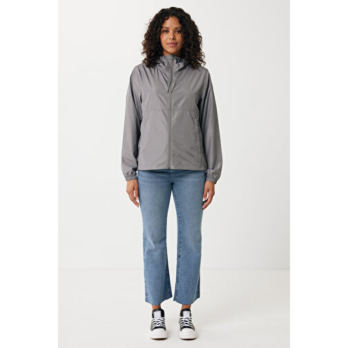 Iqoniq Logan Lightweight Jacke Aus Recyceltem Polyestergrau , Silbergrau, 100% recyceltes Polyester, XXL, 78,00cm x 0,50cm (Länge x Höhe), Bild 9