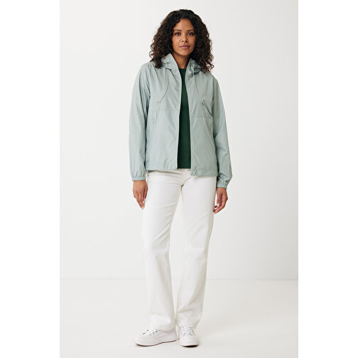 Iqoniq Logan Lightweight Jacke Aus Recyceltem Polyester , Iceberg green, 100% recyceltes Polyester, XXL, 78,00cm x 0,50cm (Länge x Höhe), Bild 6