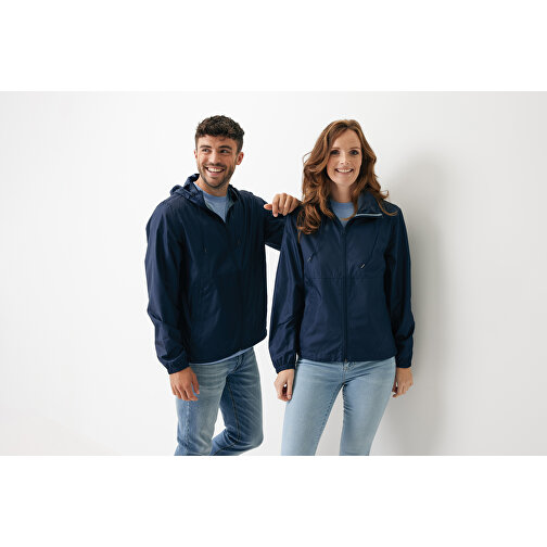 Iqoniq Logan Lightweight Jacke Aus Recyceltem Polyester , navy blau, 100% recyceltes Polyester, XXXL, 80,00cm x 0,50cm (Länge x Höhe), Bild 3