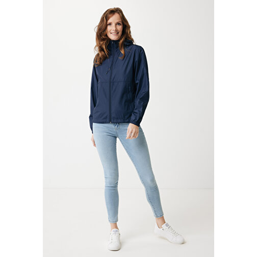 Iqoniq Logan Lightweight Jacke Aus Recyceltem Polyester , navy blau, 100% recyceltes Polyester, XXL, 78,00cm x 0,50cm (Länge x Höhe), Bild 6