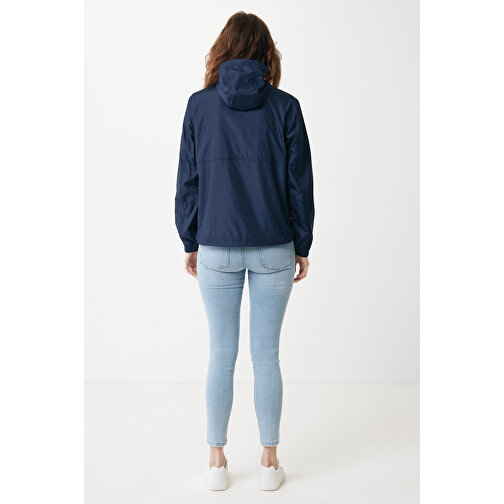 Iqoniq Logan Lightweight Jacke Aus Recyceltem Polyester , navy blau, 100% recyceltes Polyester, XL, 76,00cm x 0,50cm (Länge x Höhe), Bild 8