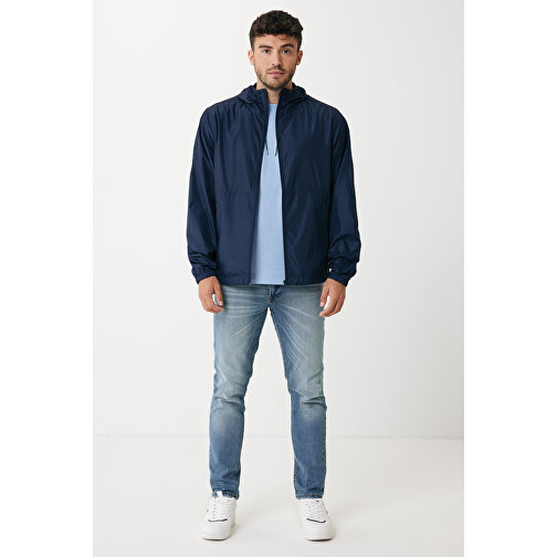 Iqoniq Logan Lightweight Jacke Aus Recyceltem Polyester , navy blau, 100% recyceltes Polyester, 4XL, 82,00cm x 0,50cm (Länge x Höhe), Bild 10