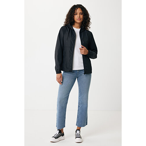 Iqoniq Logan Lightweight Jacke Aus Recyceltem Polyester , schwarz, 100% recyceltes Polyester, 4XL, 82,00cm x 0,50cm (Länge x Höhe), Bild 6