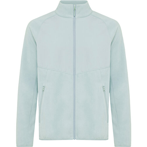 Iqoniq Talung Mikrofleece Jacke Aus Recyceltem Polyester , Iceberg green, 100% recyceltes Polyester, XXXL, 79,50cm x 3,50cm (Länge x Höhe), Bild 1