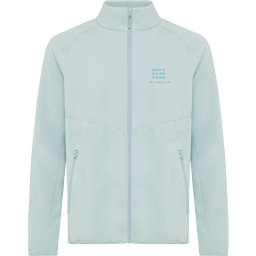 Iqoniq Talung Mikrofleece Jacke Aus Recyceltem Polyester , Iceberg green, 100% recyceltes Polyester, XXS, 60,50cm x 3,50cm (Länge x Höhe), Bild 14