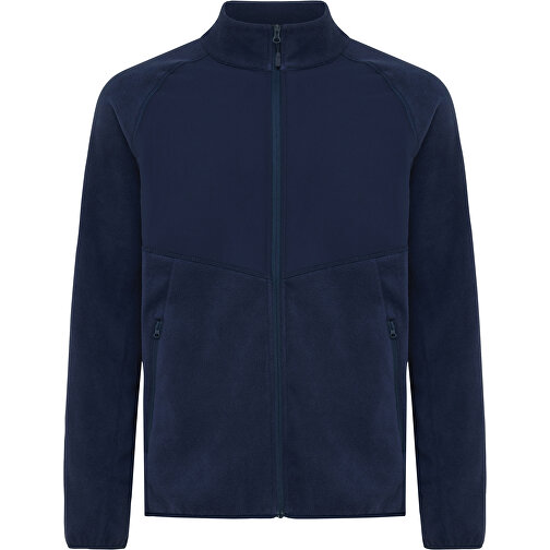 Iqoniq Talung Mikrofleece Jacke Aus Recyceltem Polyester , navy blau, 100% recyceltes Polyester, XXXL, 79,50cm x 3,50cm (Länge x Höhe), Bild 1