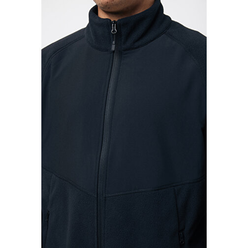 Iqoniq Talung Mikrofleece Jacke Aus Recyceltem Polyester , schwarz, 100% recyceltes Polyester, XXL, 77,50cm x 2,70cm (Länge x Höhe), Bild 12