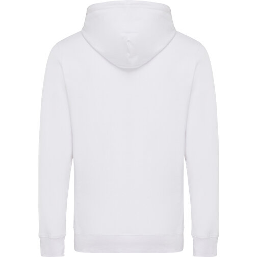 Iqoniq Rila Lightweight Hoodie Aus Recycelter Baumwolle , weiss, 30% recycelte und 70% biologische Baumwolle, M, 72,00cm x 1,00cm (Länge x Höhe), Bild 2