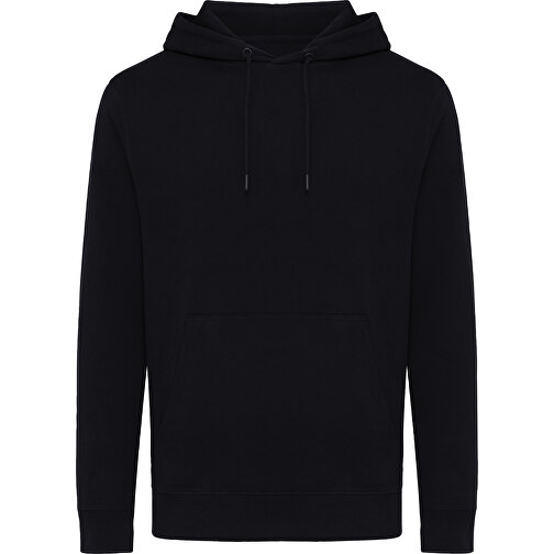 Iqoniq Rila Lightweight Hoodie Aus Recycelter Baumwolle , schwarz, 30% recycelte und 70% biologische Baumwolle, XXL, 78,00cm x 1,00cm (Länge x Höhe), Bild 1