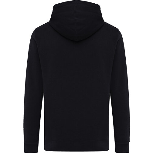 Iqoniq Rila Lightweight Hoodie Aus Recycelter Baumwolle , schwarz, 30% recycelte und 70% biologische Baumwolle, 4XL, 82,00cm x 1,00cm (Länge x Höhe), Bild 2