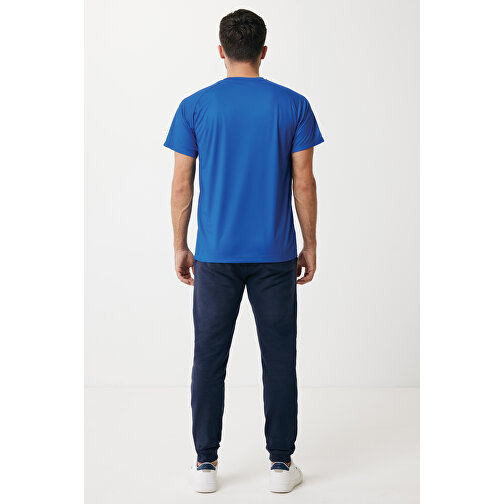 Iqoniq Tikal Sport Quick-Dry T-Shirt Aus Rec. Polyester , Königsblau, 100% recyceltes Polyester, M, 72,00cm x 0,50cm (Länge x Höhe), Bild 8