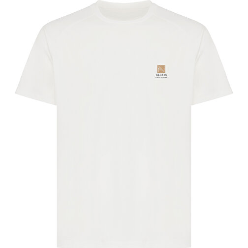 Iqoniq Tikal Sport Quick-Dry T-Shirt Aus Rec. Polyester , weiss, 100% recyceltes Polyester, XXL, 78,00cm x 0,50cm (Länge x Höhe), Bild 13